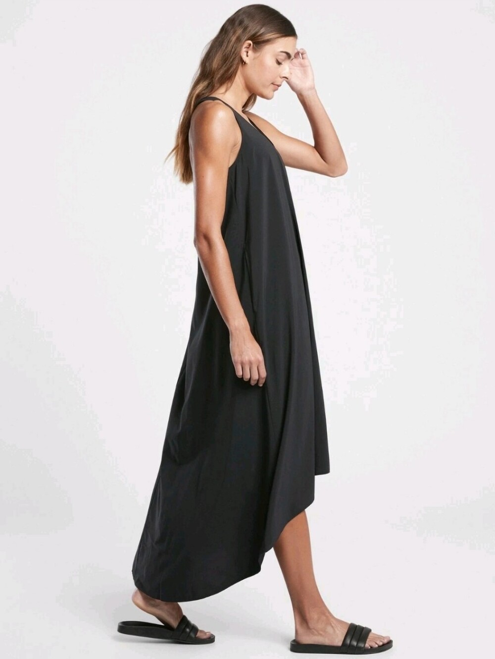 Athleta Presidio Maxi Dress Quiet Luxury Preppy - Picture 2 of 10